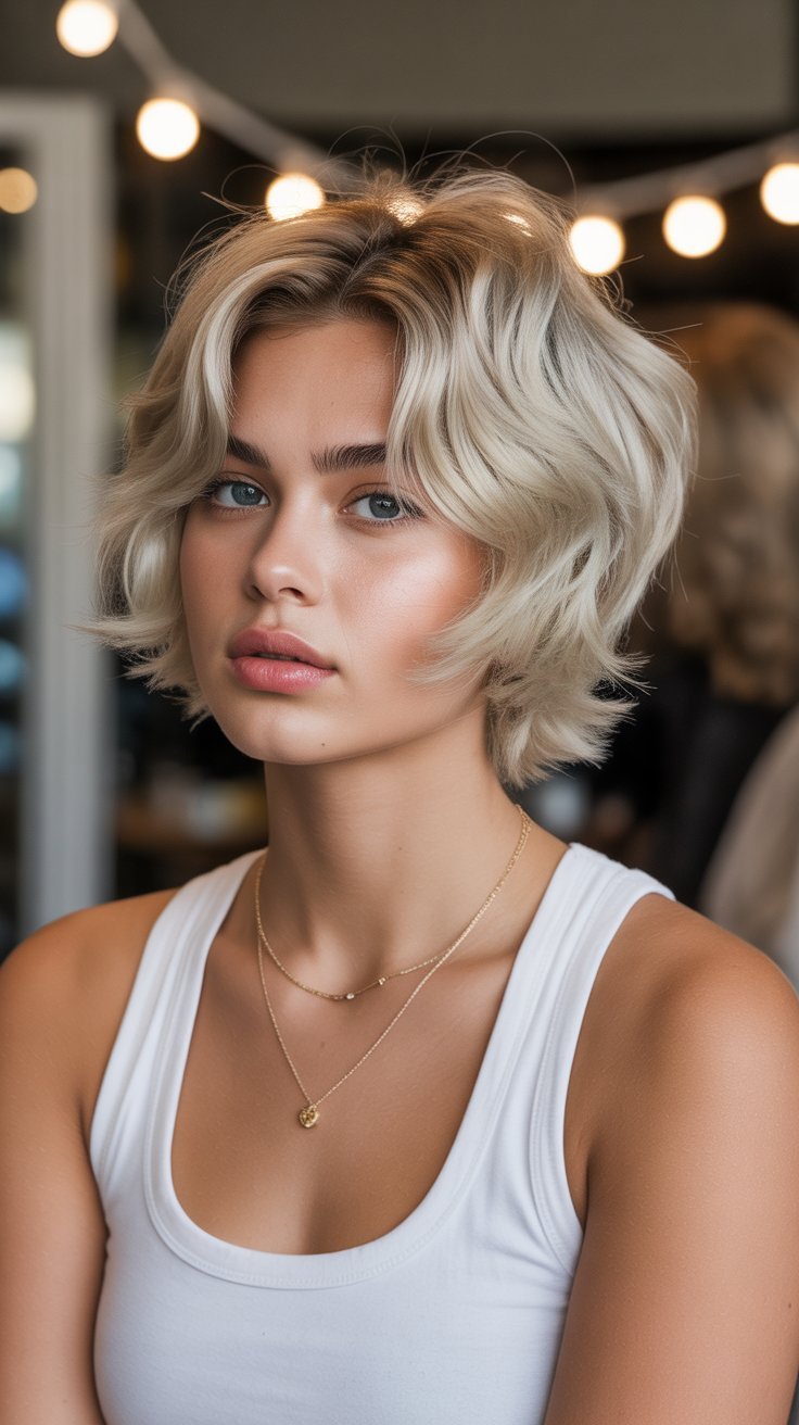 Effortlessly Chic: Best 33+ Short Hairstyles For Round Faces You'll Love