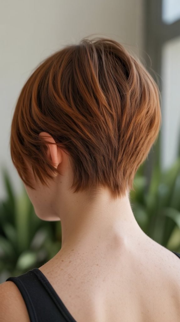 16. Tapered Nape Stacked Inverted Bob