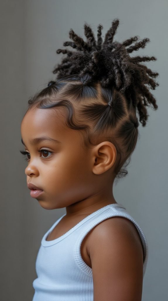 19. Faux Hawk with Twists