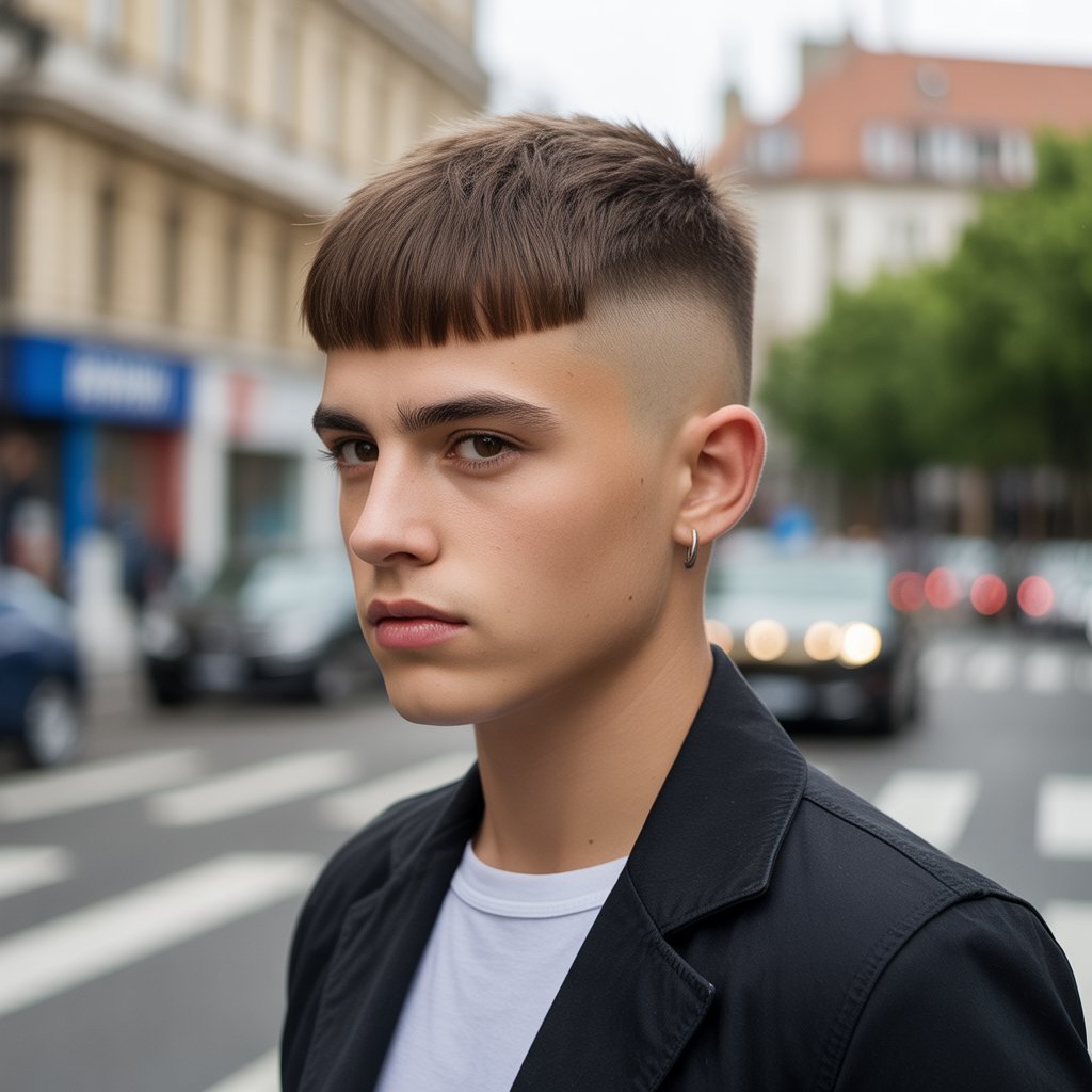 26. French Crop with Fade