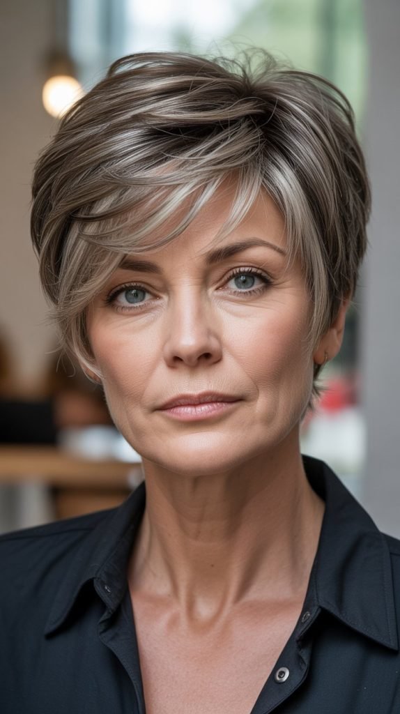 31. Brushed Nickel Lowlights with Texture