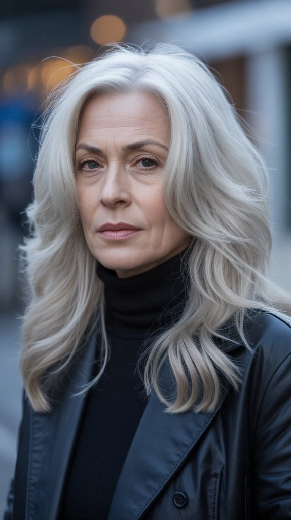 52. Platinum Ice with Graphite Shadows