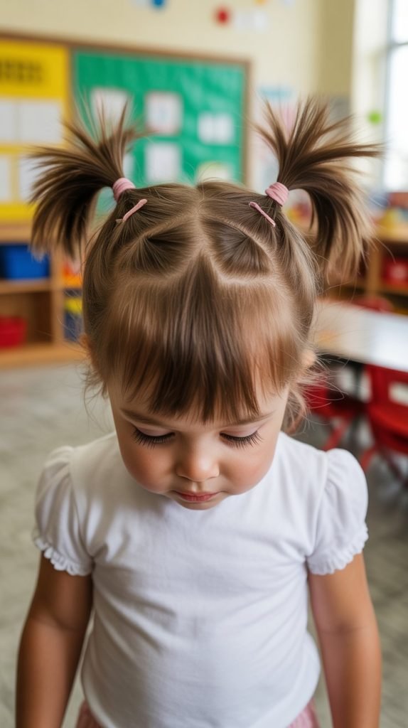 29. Criss-Cross Ponytails