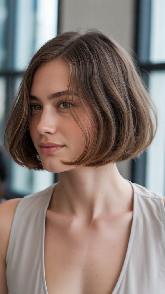 30. The Soft A-Line Bob