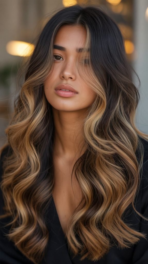 18. Butterscotch Blonde Swirls