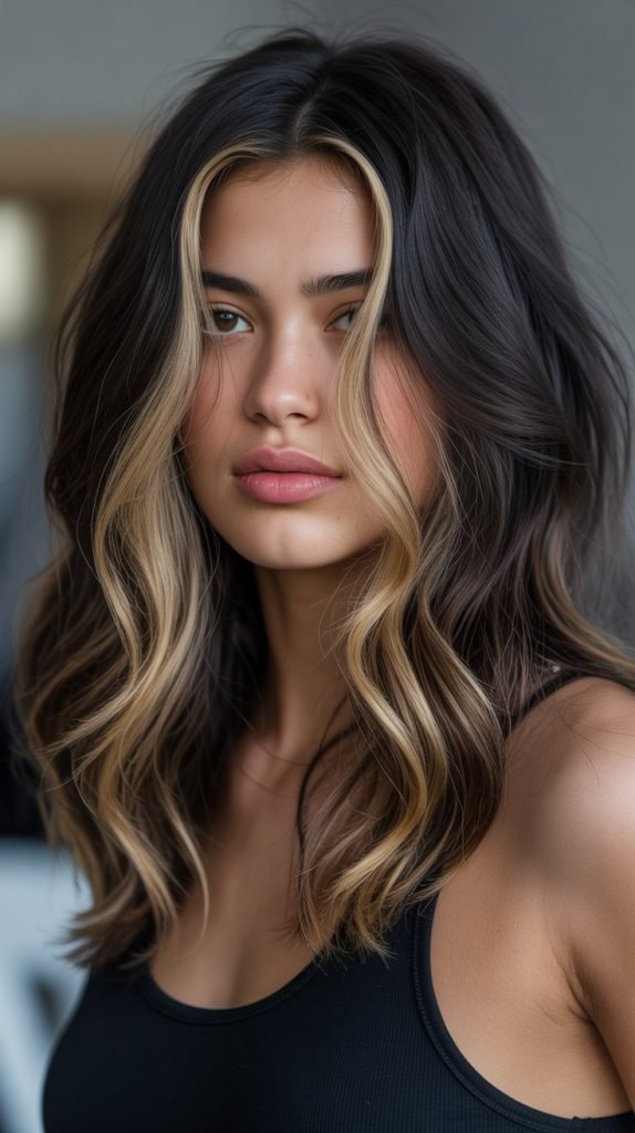 14. Warm Blonde Peek-a-Boo