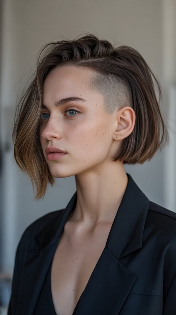 34. The Graduated Bob with Undercut