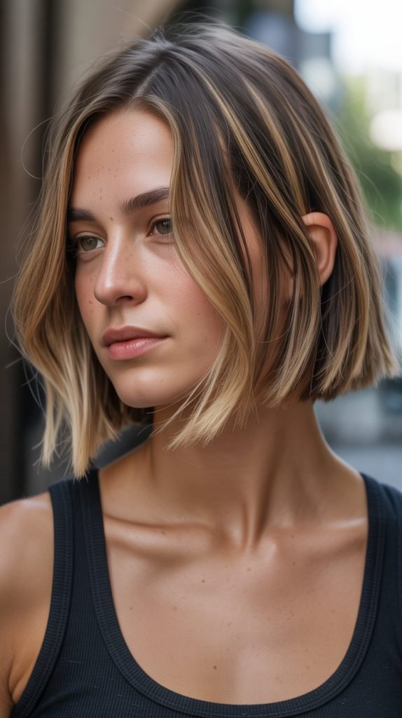 24. The Dimensional Bob with Highlights