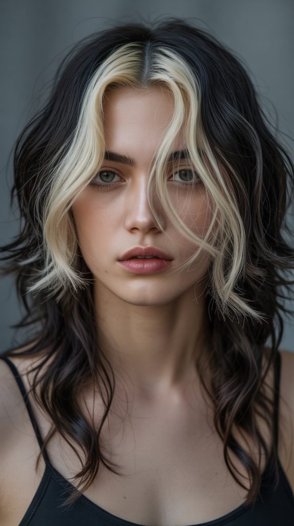 21. Bright Blonde Streaks