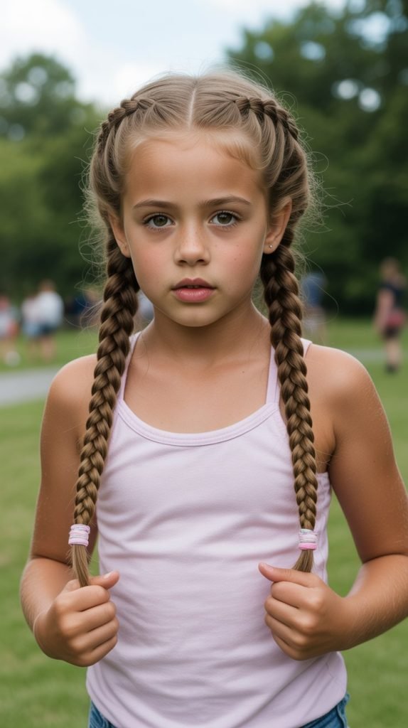 2. Double Dutch Braids