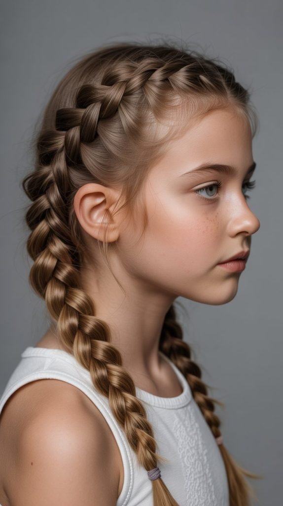 21. Side French Braid