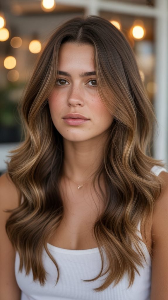 12. Butterscotch Brunette Balayage