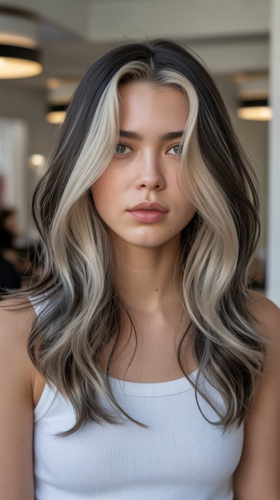 8. Ash Blonde Highlights