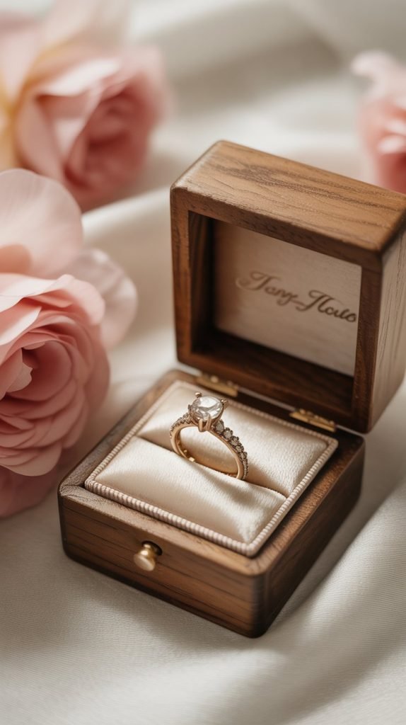 39. Wooden Ring Boxes