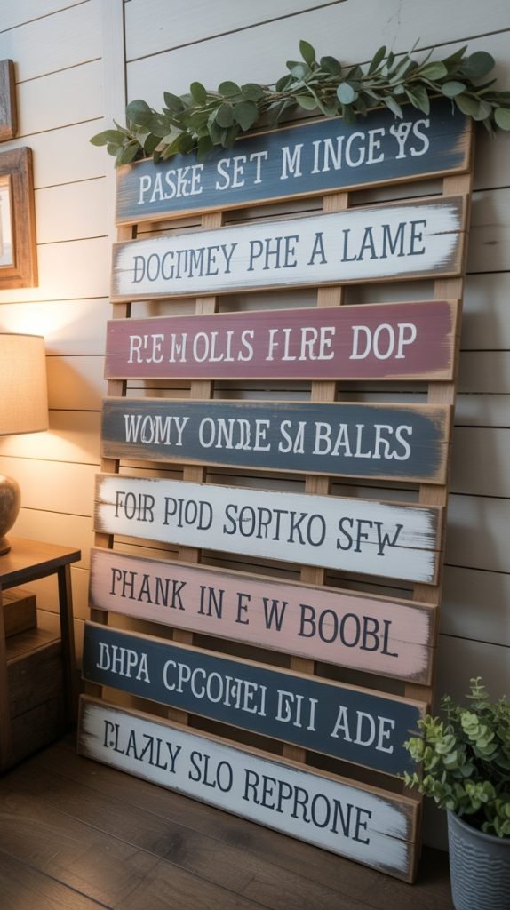  Rustic Wooden Signs