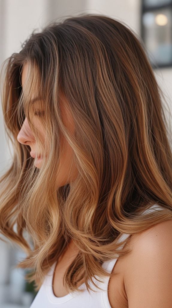 8. All-Over Honey Blonde Highlights