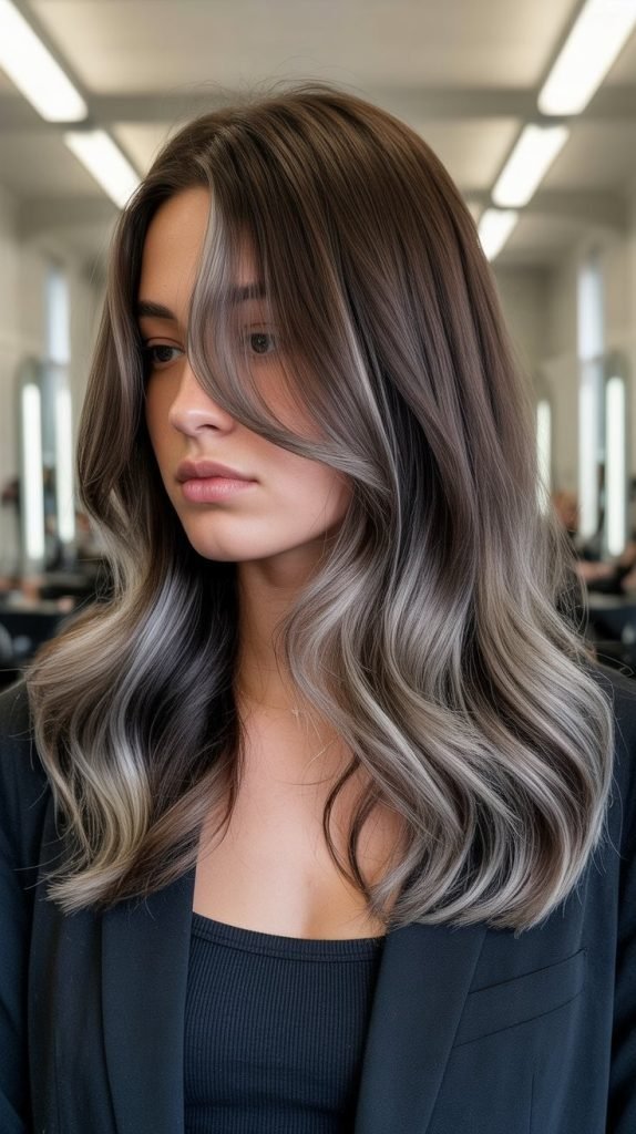 20. Smoky Brunette Balayage