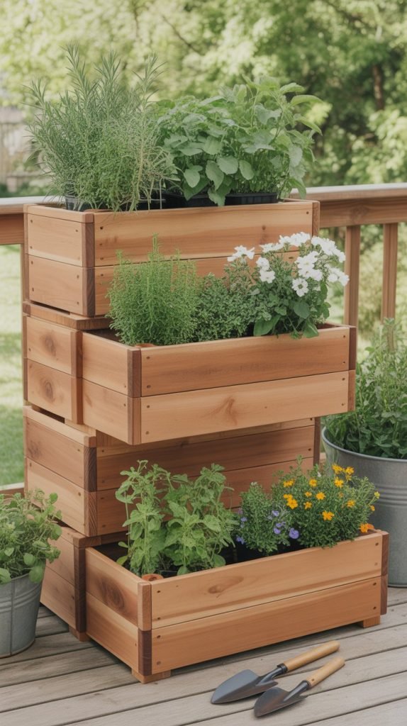 Wooden Plant Boxes and Planters