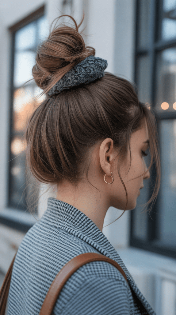  Messy Top Knot