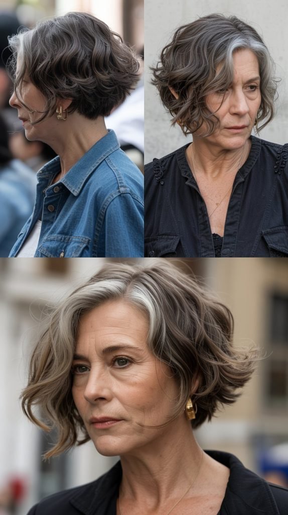 20. Choppy Bob with Uneven Ends