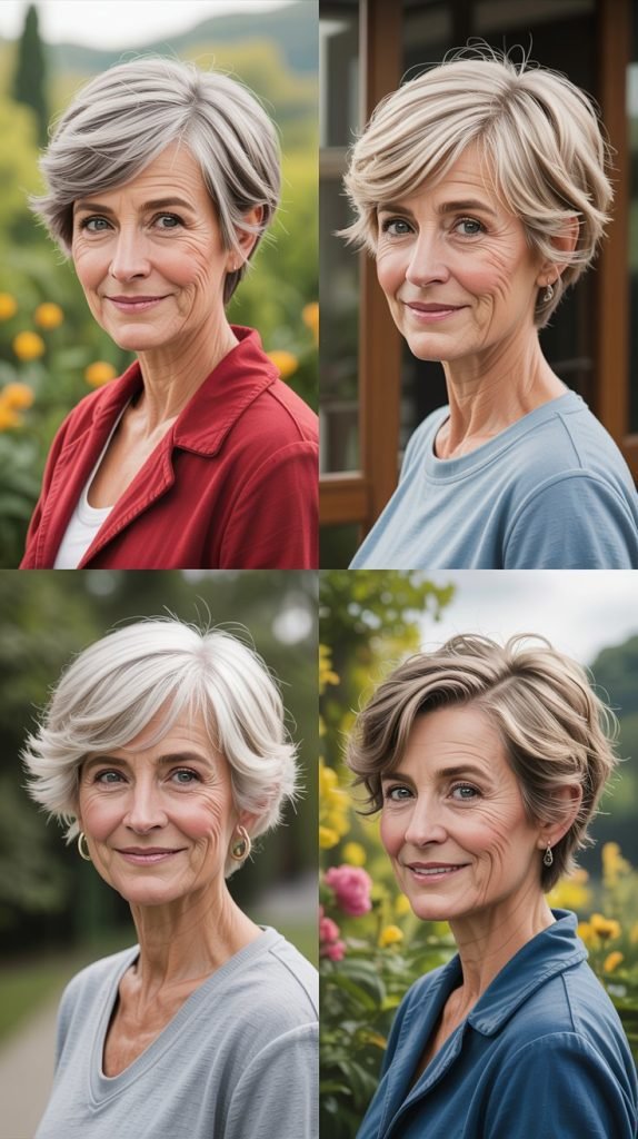  Rounded Crop with Soft Texture