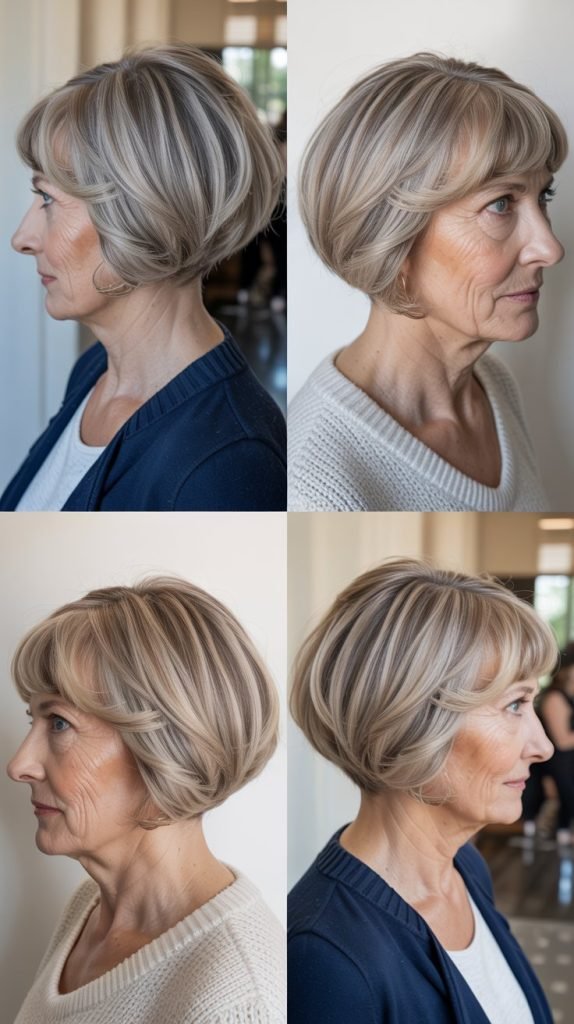 7. Graduated Bob with Stacked Back