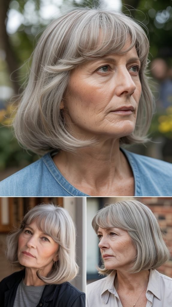 18. Subtle A-Line with Face-Framing