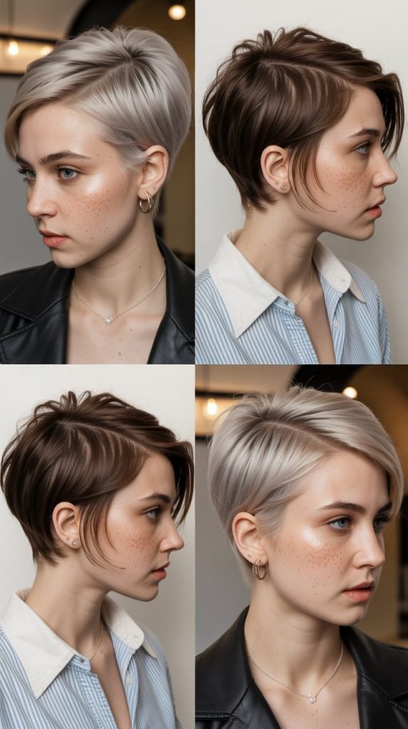 17. Disconnected Pixie Cut