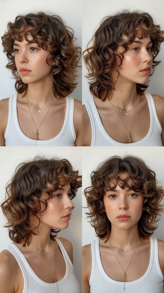  Layered Curly Lob