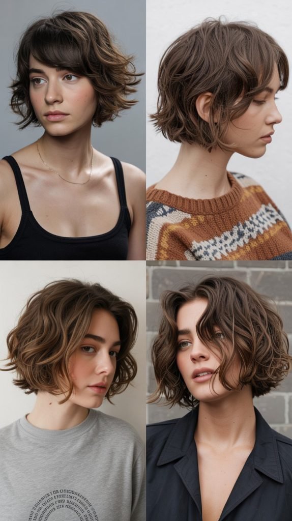23. Messy Layered Bob