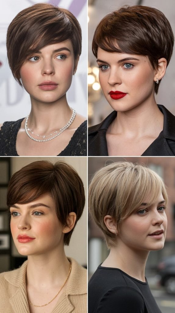5. Pixie with Side-Swept Bangs