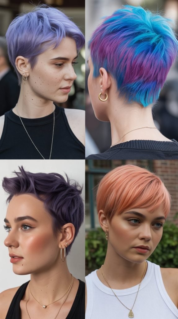 Pixie with Colored Tips