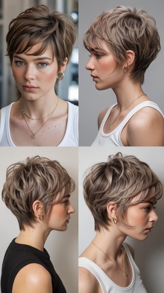 9. Razor-Cut Layered Crop