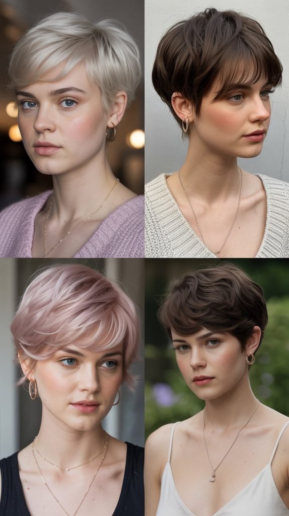 13. Soft Feminine Pixie