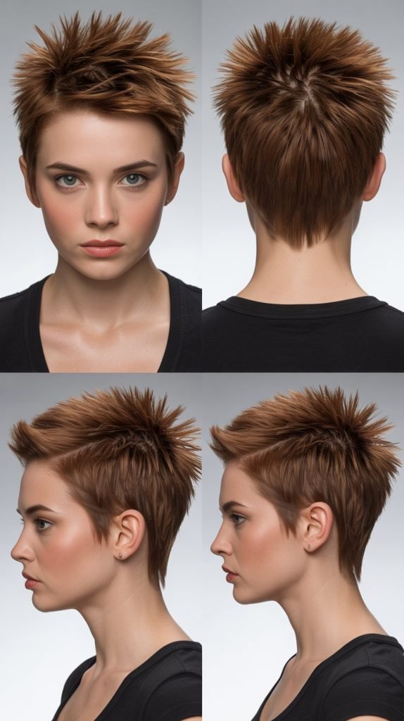 Spiky Pixie Cut