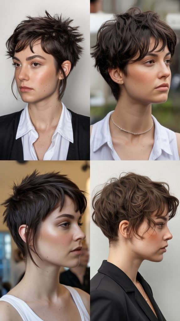 2. Textured Crop with Choppy Layers