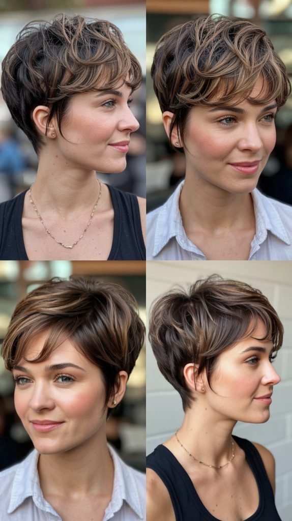 Textured Pixie with Layers