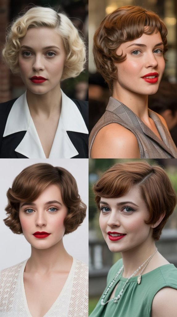 Vintage-Inspired Pixie