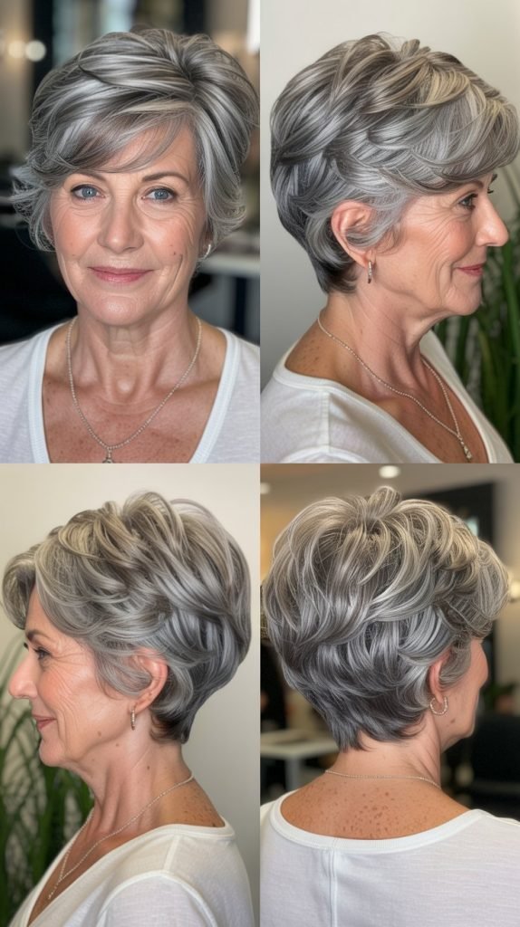 The Graduated Long Pixie