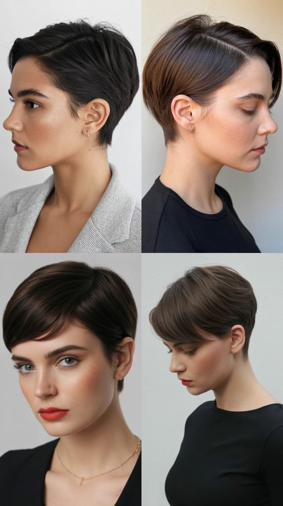  Minimalist Sleek Pixie