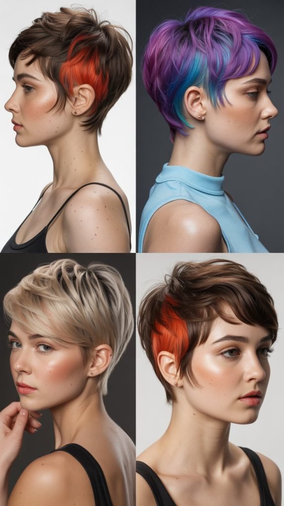 28. Pixie with Peek-a-Boo Color