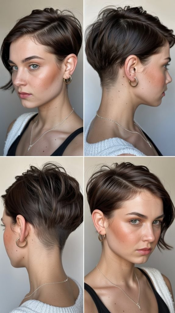 21. Pixie with Nape Undercut
