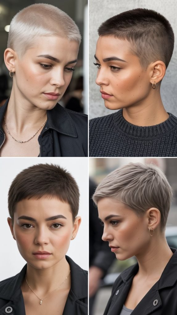 9. Pixie with Shaved Sides
