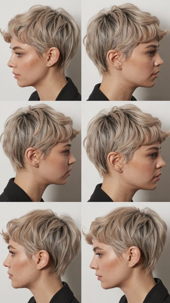 Pixie with Piecey Texture