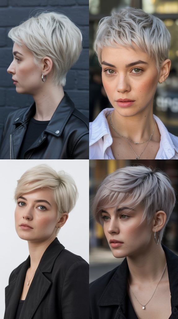 24. Pixie with Platinum or Light Color