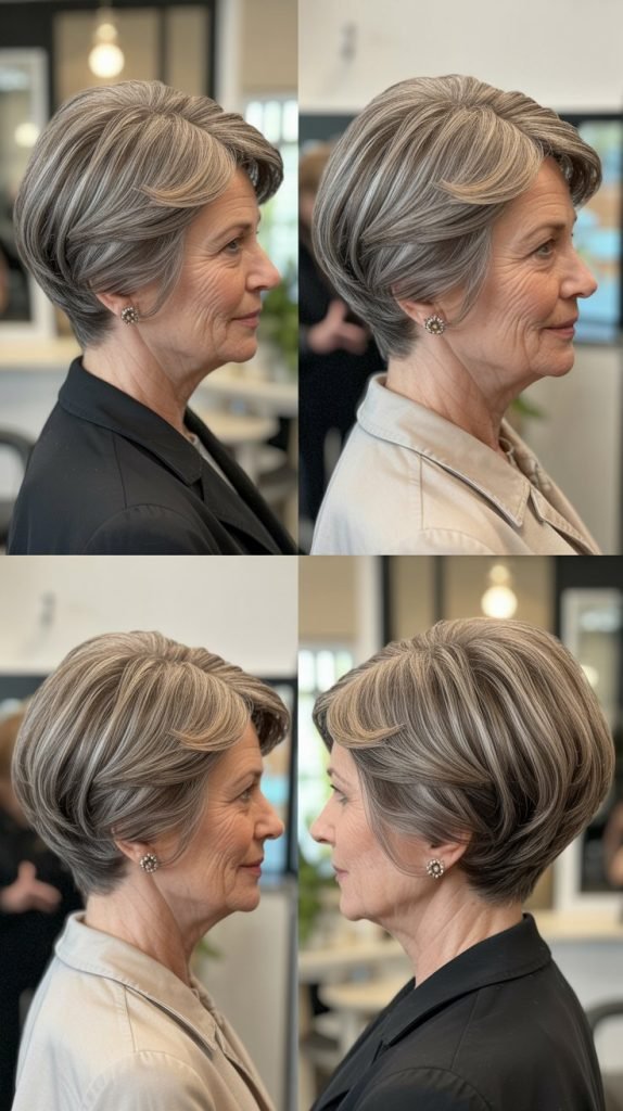 8. Short Stacked Bob