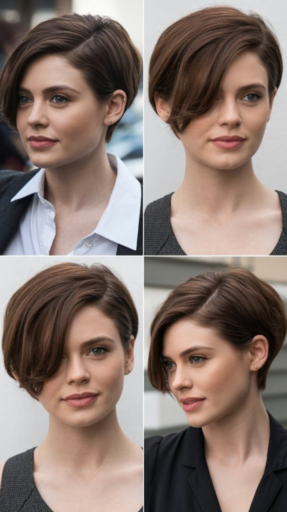 20. Side-Parted Pixie