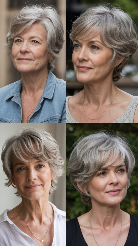 25. Soft Pixie with Natural Texture