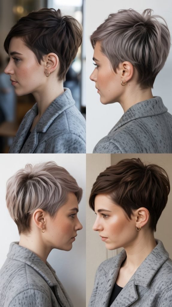 23. Disconnected Pixie Cut