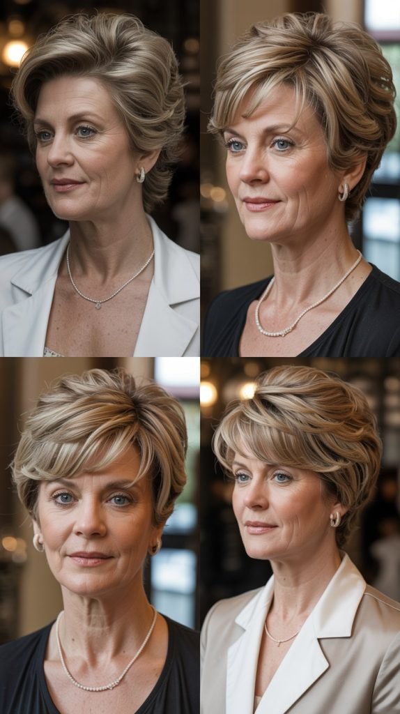  Voluminous Crown with Tapered Sides